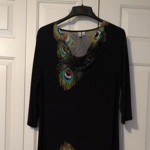 Peacock Feather Dress